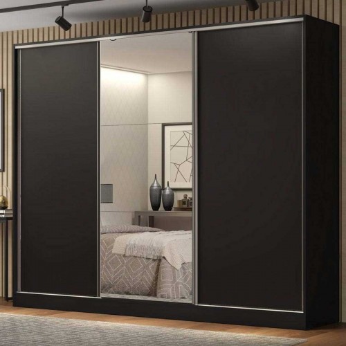  3 Door Wooden Sliding Wardrobes Manufacturers in Gulmohar Enclave